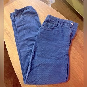 Urban Outfitters - Mom high rise corduroy pants, size 30 in funky periwinkle